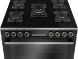 Bosch HJY5G7Q69M Series 8 Gas range cooker, Black