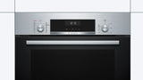Bosch HIJ557YS3M Series 6 Built-in oven with added steam function 60x60 cm, Stainless steel