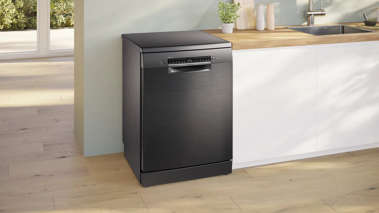 Bosch SMS4HMC65M Series 4 free-standing dishwasher 60 cm Brushed black steel anti-fingerprint
