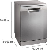 Bosch SMS4ECI26M free-standing dishwasher 60 cm Brushed steel, anti-fingerprint