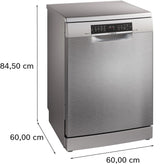 Bosch SMS6ECI38M free-standing dishwasher 60 cm Brushed steel anti-fingerprint