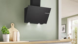 Bosch DWK66PJ60M Series 4 wall-mounted cooker hood 60 cm , Black