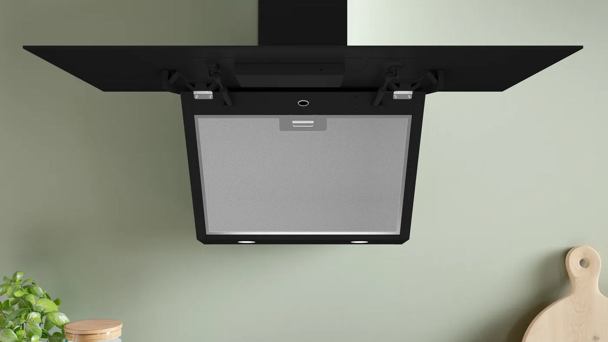 Bosch DWK97PJ60M Series 6 wall-mounted cooker hood 90 cm , Black