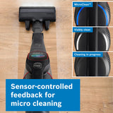 مكنسة كهربائية لاسلكية من بوش BCS1051GB Unlimited 10 ProPower، لون أسود