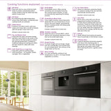 Bosch HIJ557YS3M Series 6 Built-in oven with added steam function 60x60 cm, Stainless steel