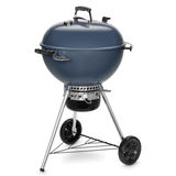 شواية فحم ويبر ماستر تاتش GBS E-5750، لون أزرق داكن، 57 سم