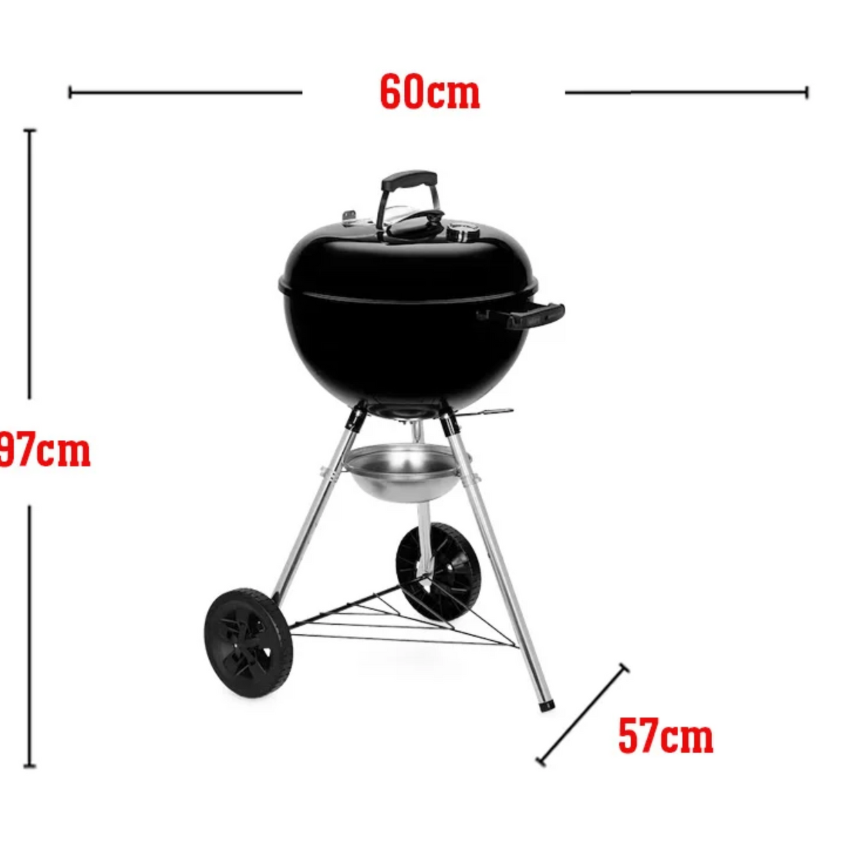 Weber Original Kettle® E-4710 Charcoal Grill, 47cm