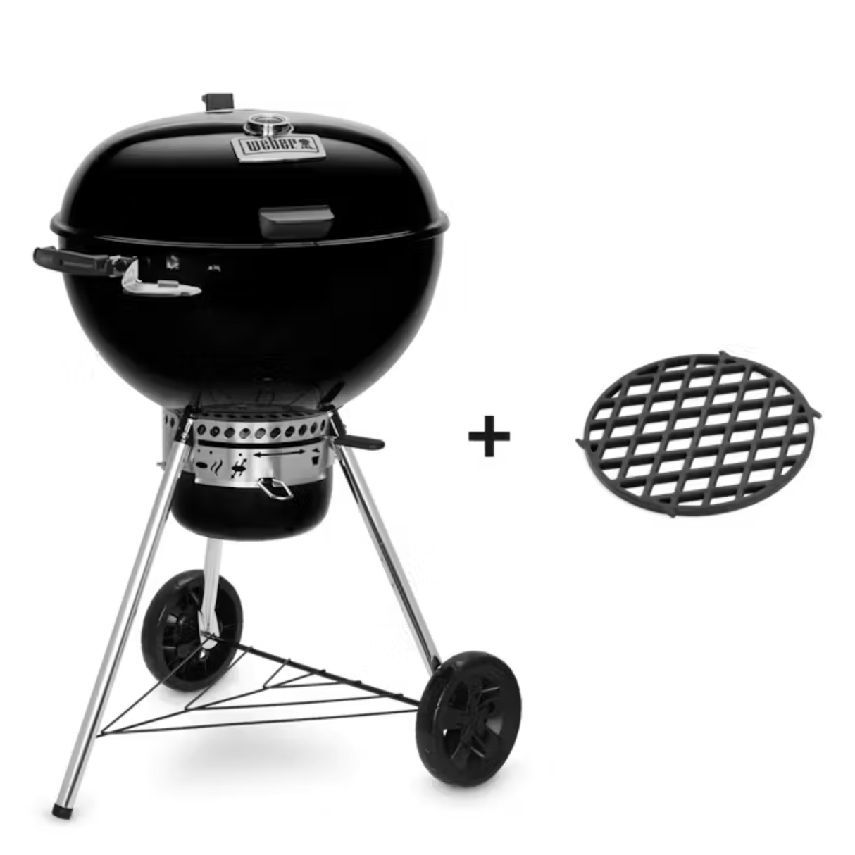 شواية فحم Weber MasterTouch GBS Premium SE E-5775، مقاس 57 سم