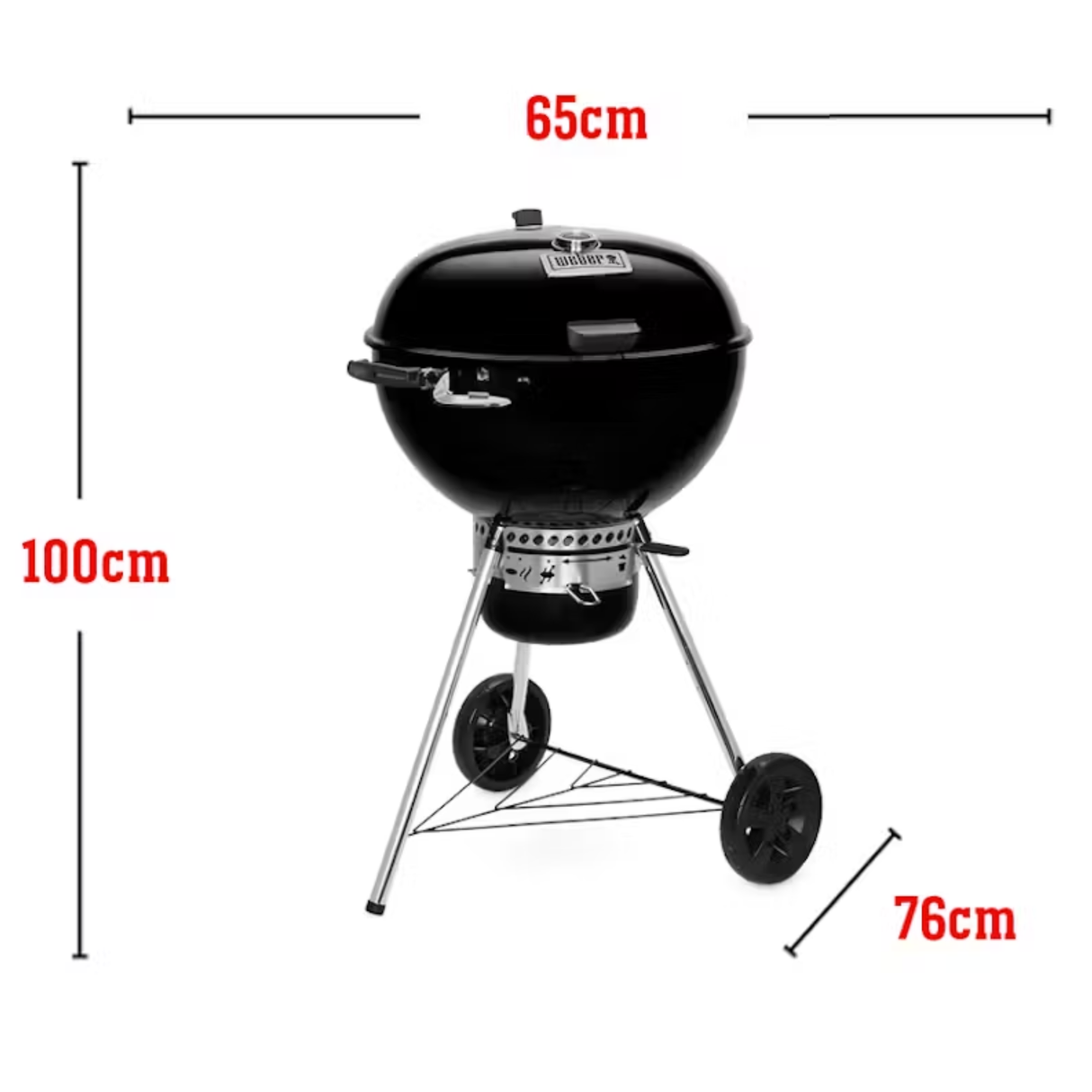 شواية فحم Weber MasterTouch GBS Premium SE E-5775، مقاس 57 سم