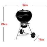 شواية فحم Weber MasterTouch GBS Premium SE E-5775، مقاس 57 سم