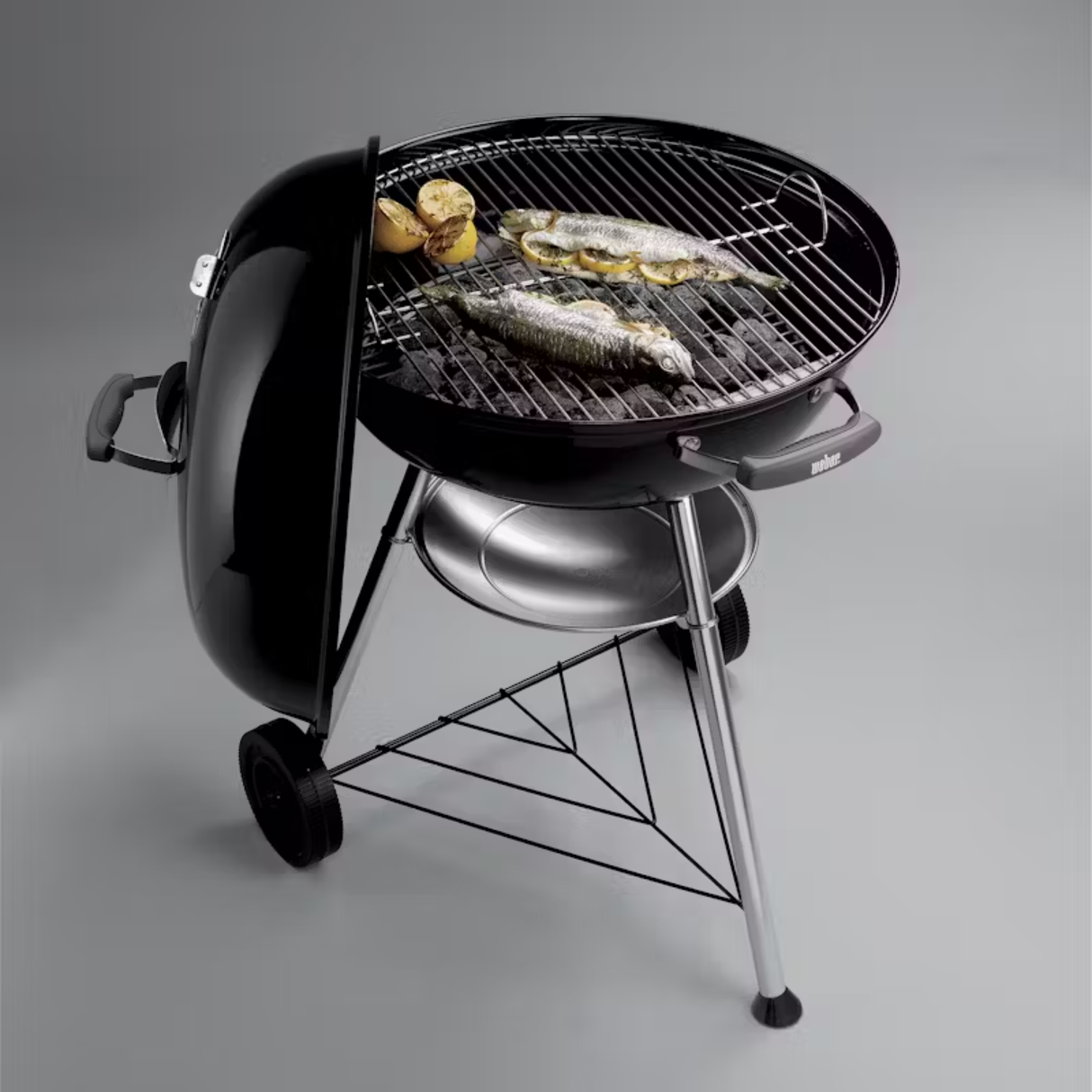 Weber Compact Kettle Charcoal Grill, 57CM