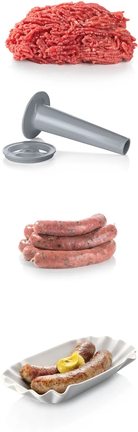 مفرمة لحم بوش برو باور 1800 واط، أبيض، MFW66020GB