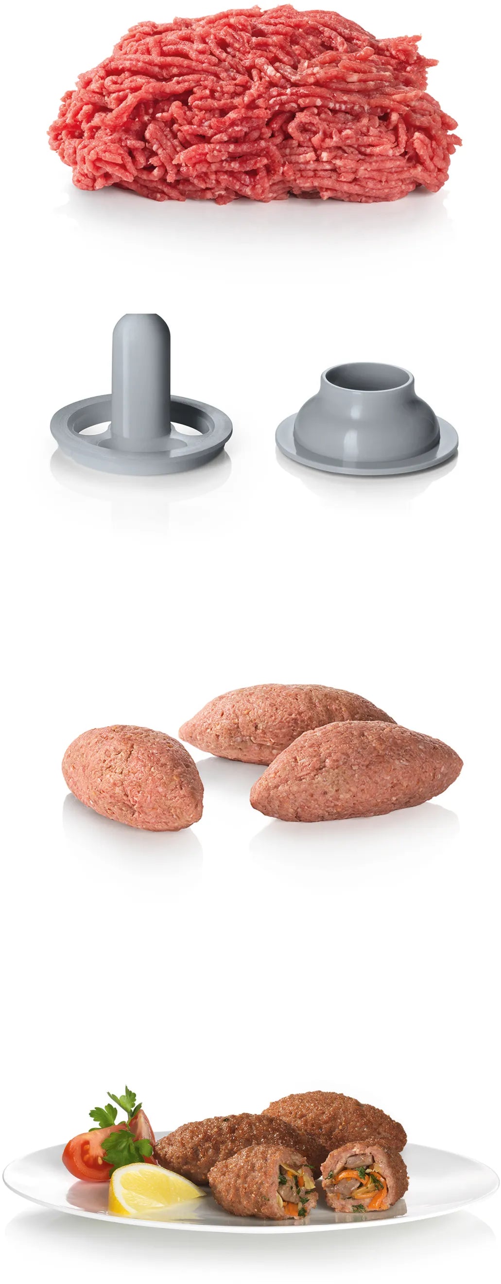 مفرمة لحم بوش برو باور 1800 واط، أبيض، MFW66020GB