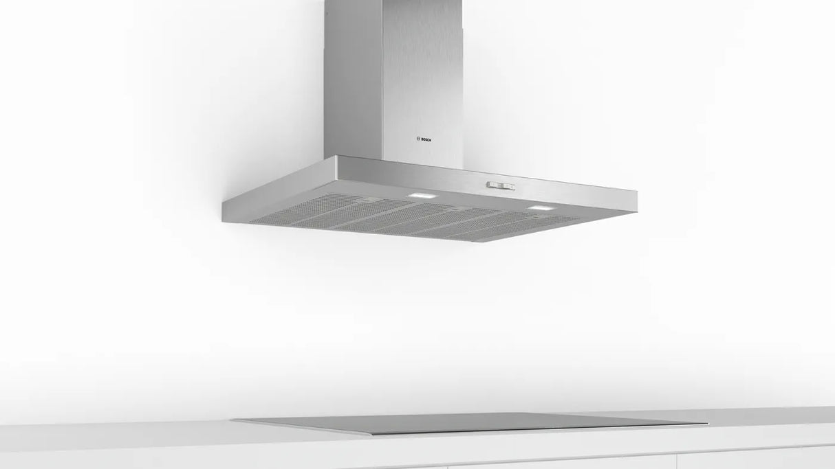 Bosch DWB94BC51B Series 2 wall-mounted cooker hood 90 cm Stainless steel