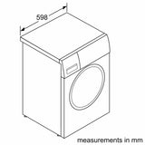 Bosch WGA254ZRSA Series 4 washing machine, front loader 10 kg, 1400 rpm