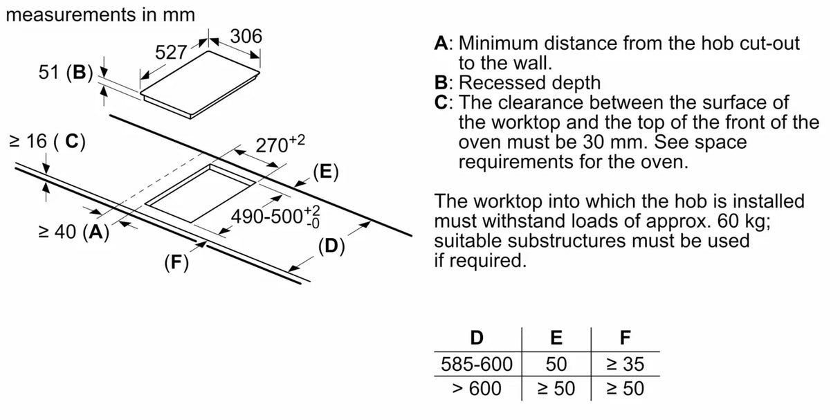 موقد طهي بوش PXX375FB1E Series 6 Flex الحثي 30 سم، أسود