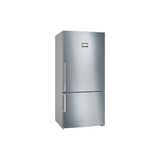 Bosch KGN86AI41B free-standing fridge-freezer with freezer at bottom 186 x 86 cm Brushed steel, anti-fingerprint, Total No Frost