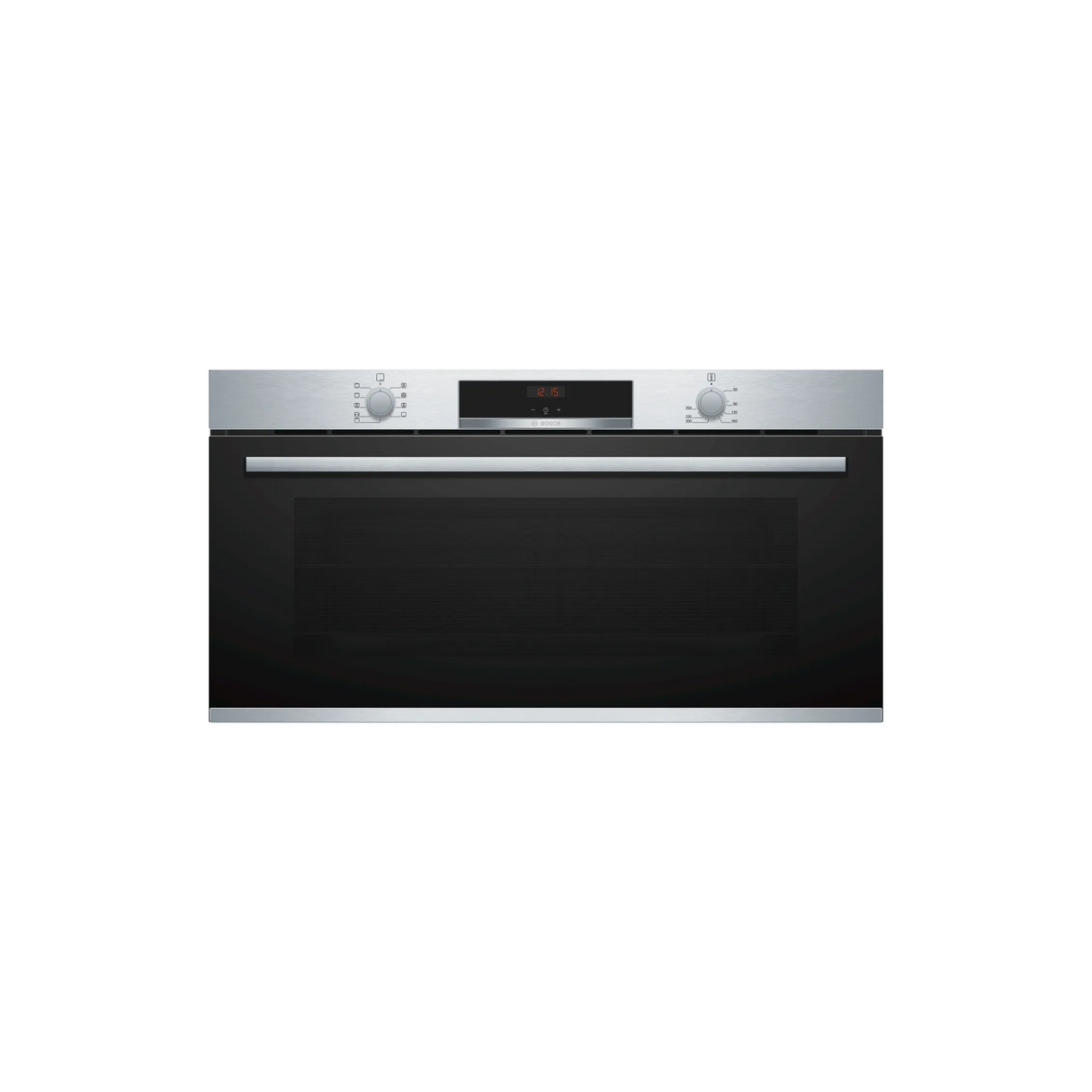 فرن مدمج من سلسلة Bosch VBC514CR0 مقاس 90 × 48 سم، مصنوع من الفولاذ المقاوم للصدأ