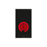 Bosch PKF375FP2E Series 6 domino hob, electric 30 cm, Black