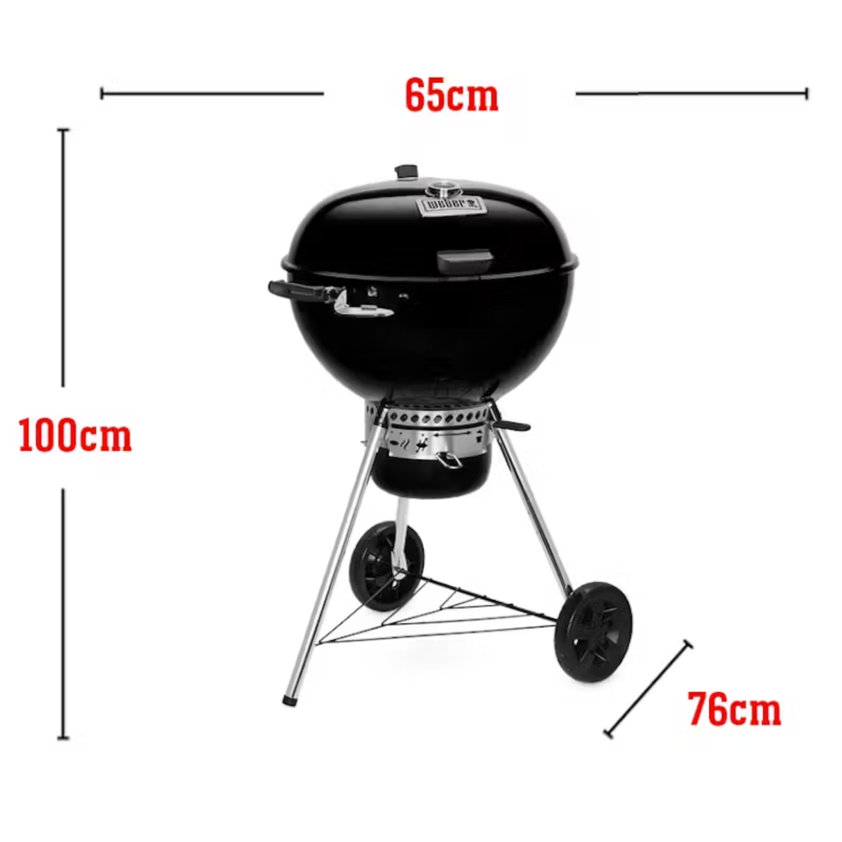 شواية فحم ويبر ماستر-تاتش® جي بي إس بريميوم إي-5770، 57 سم