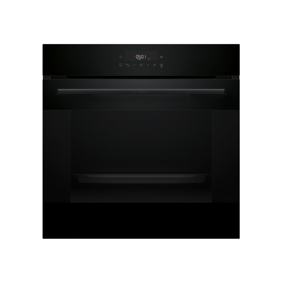 Bosch Series 6 Built-In Oven B3HJG852YB0M with Air Fry – 76L, Black