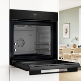 Bosch Series 6 Built-In Oven B3HJG852YB0M with Air Fry – 76L, Black