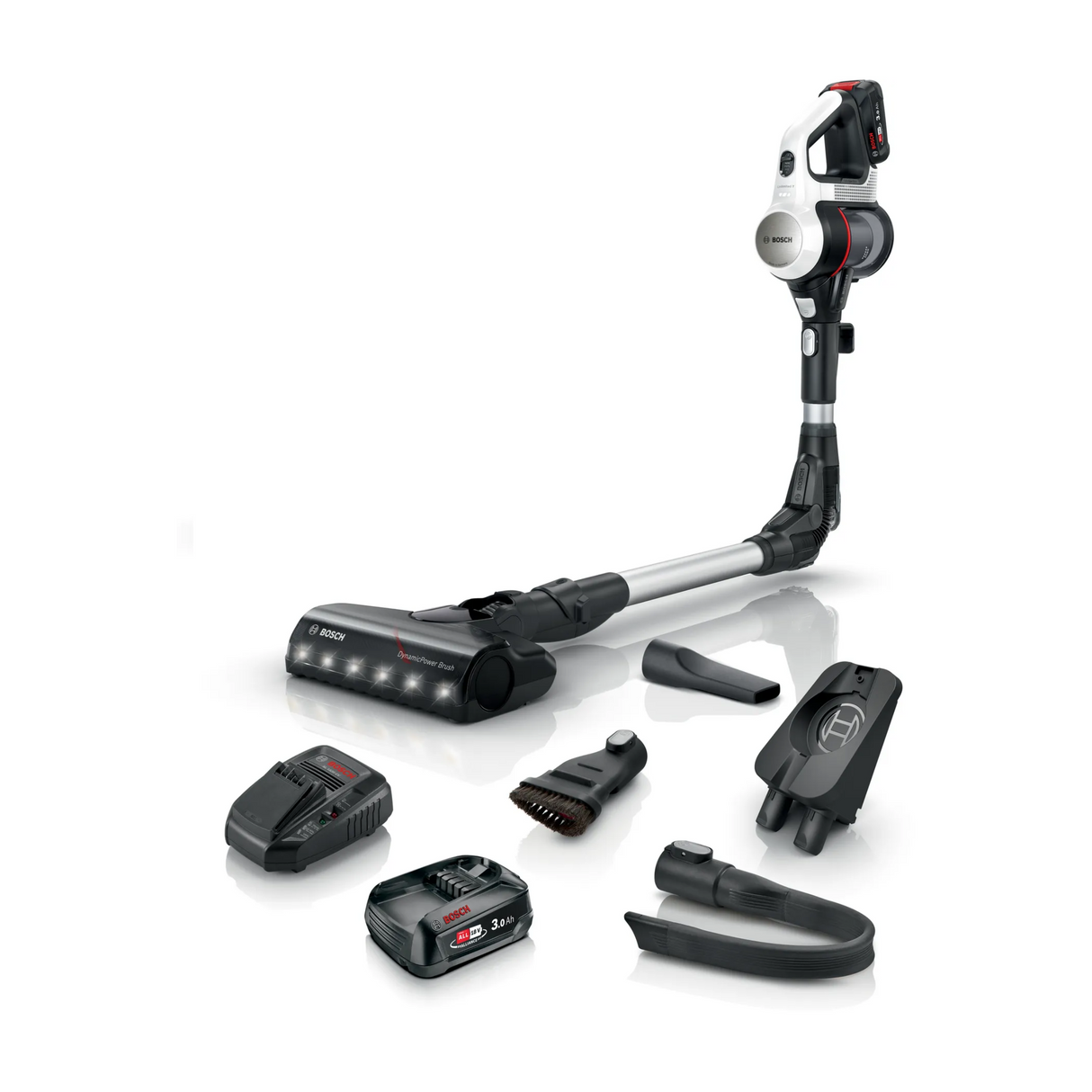 Bosch BCS712GB Rechargeable vacuum cleaner Unlimited 7, White