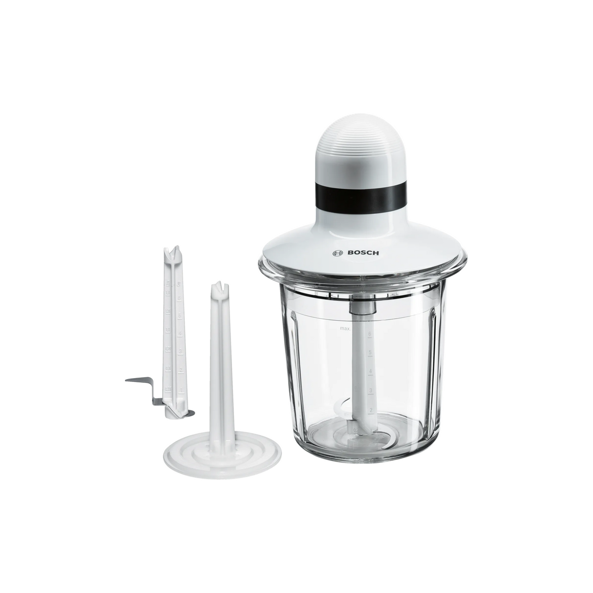 Bosch MMR15A1GB Chopper 550 Watt, White, anthracite