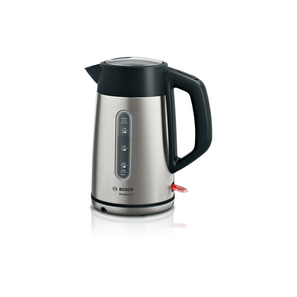 Bosch TWK4P440GB Kettle DesignLine Stainless steel, 3000 Watt